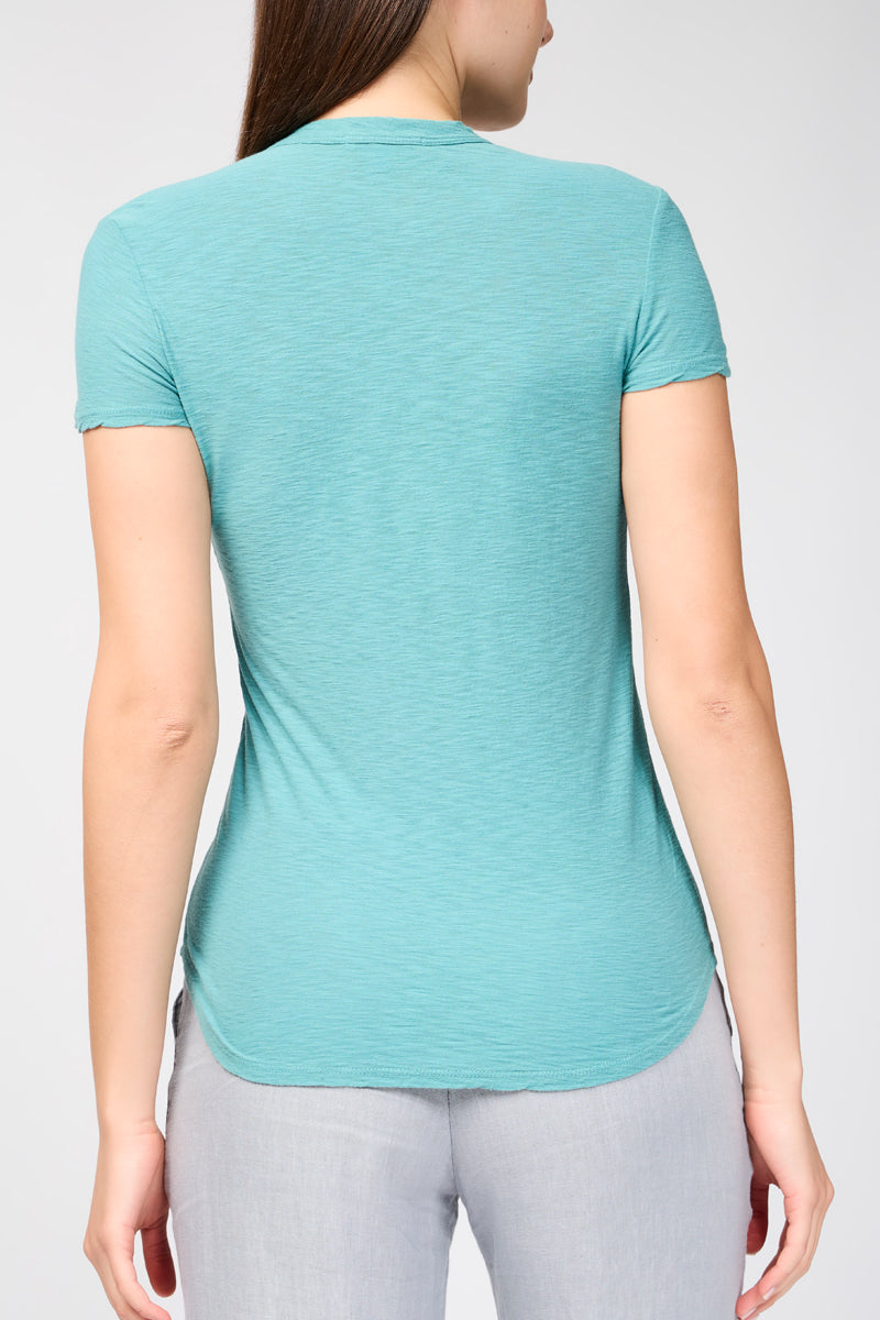 T-Shirt Ras Du Cou Transparent Flammé - Sprite - Femme
