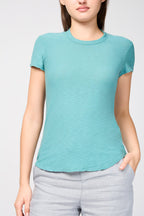 T-Shirt Ras Du Cou Transparent Flammé - Sprite - Femme