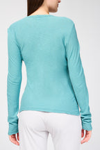 T-Shirt Manches Longues Col Rond - Sprite - Femme