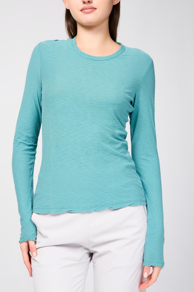 T-Shirt Manches Longues Col Rond - Sprite - Femme