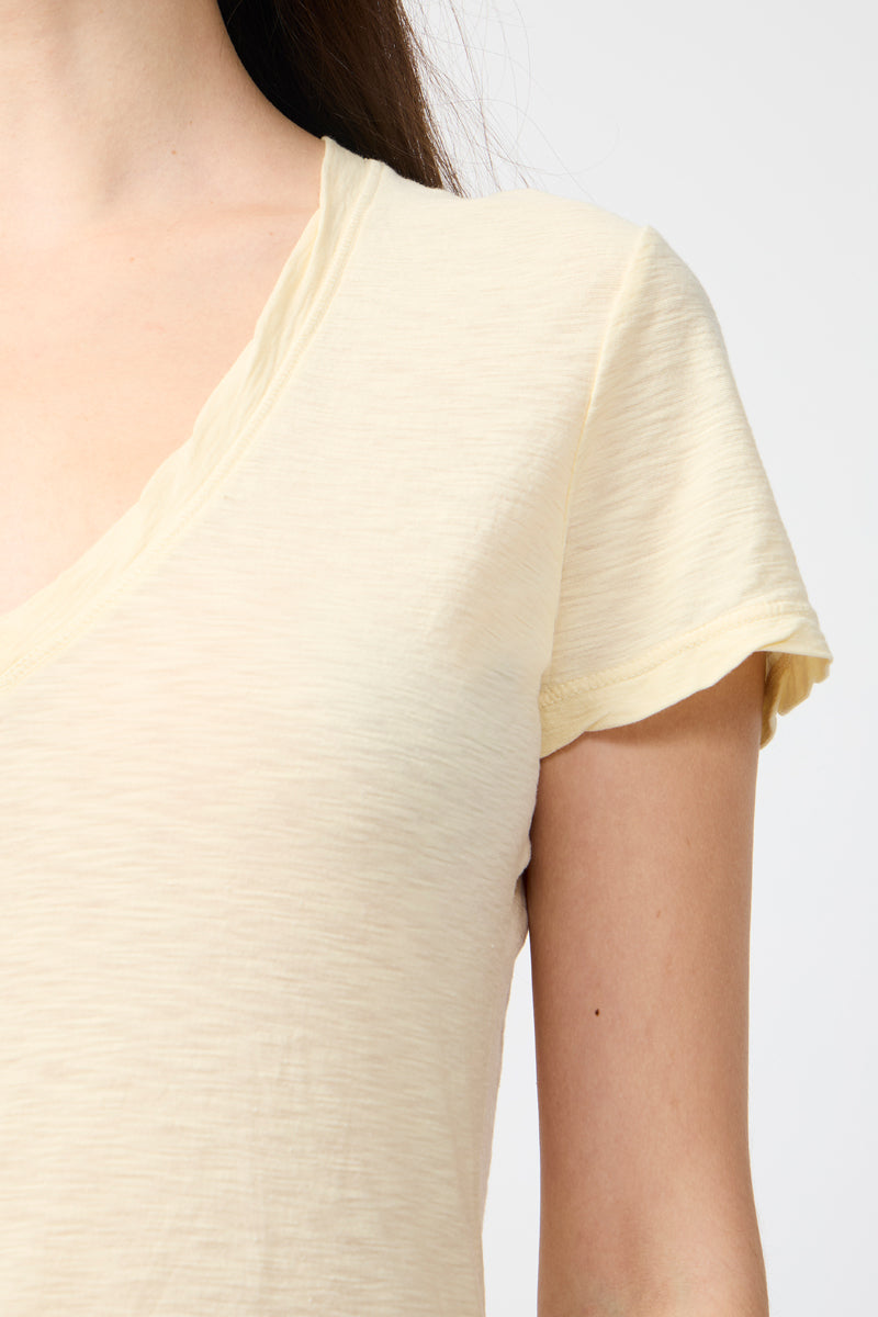 T-Shirt Décontracté Avec Reliure Inversée - Gesso - Femme