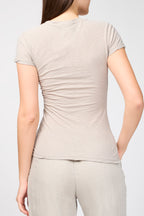 T-Shirt Décontracté Avec Bordure Inversée - Silt - Femme