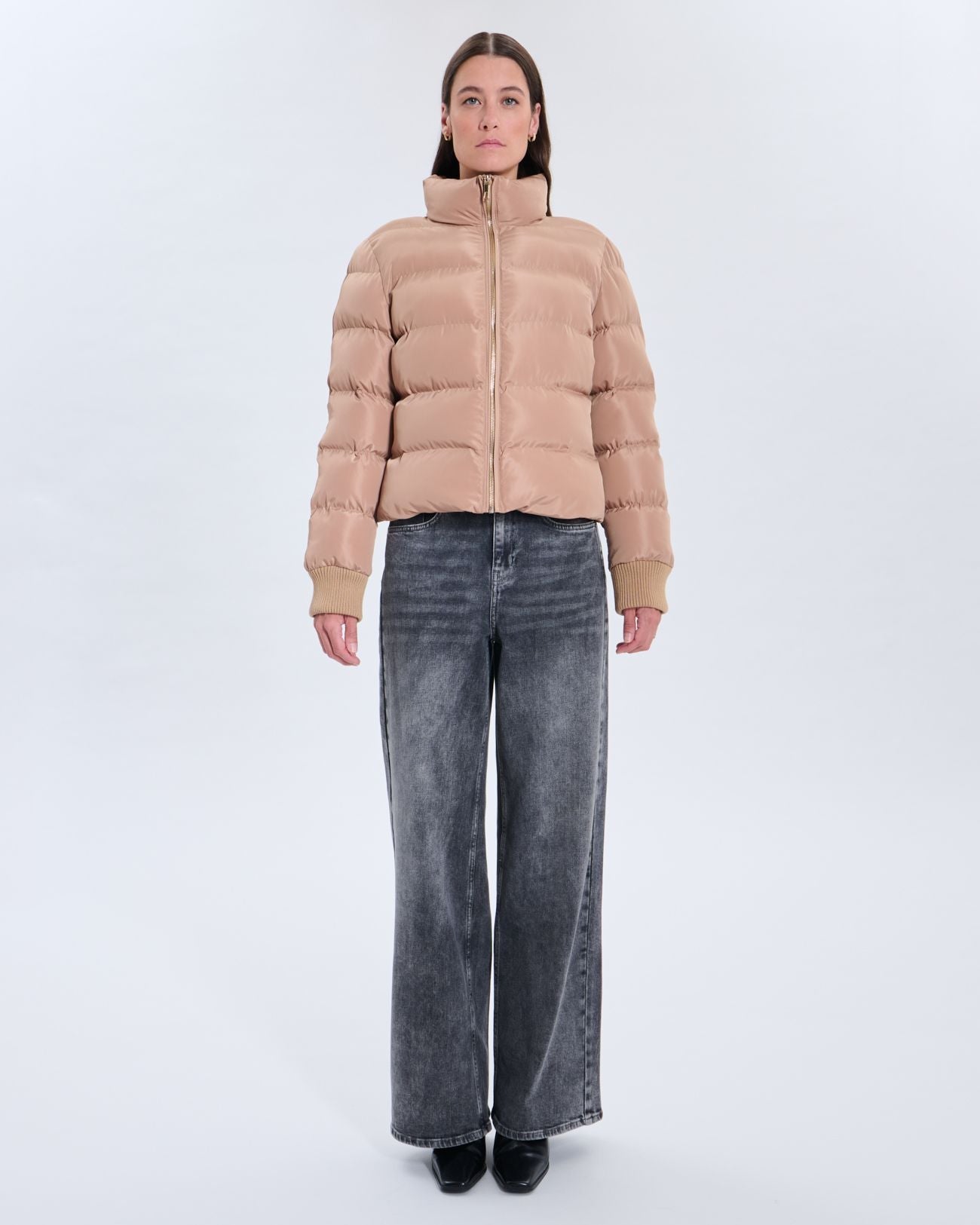 Doudoune Marguerite camel_5