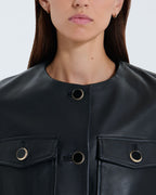 Veste Volia noire en cuir_2