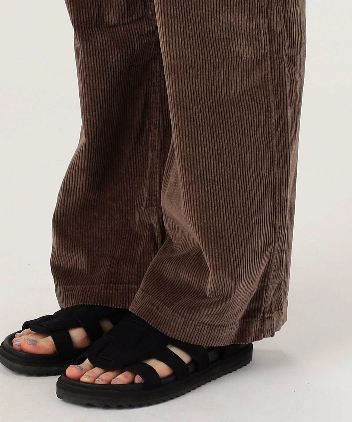 Pantalon Soft Wide Panel - Fox Pigment - Femme