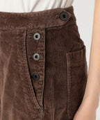 Pantalon Soft Wide Panel - Fox Pigment - Femme