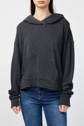 Sweatshirt Relaxed Cropped - Magma Pigment - Femme
