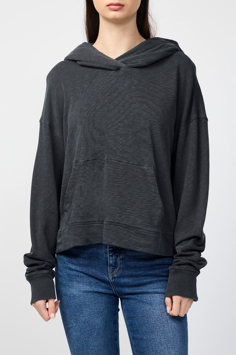 Sweatshirt Relaxed Cropped - Magma Pigment - Femme