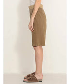 Short De Marche Mi-Long - Pigment Bronze - Femme