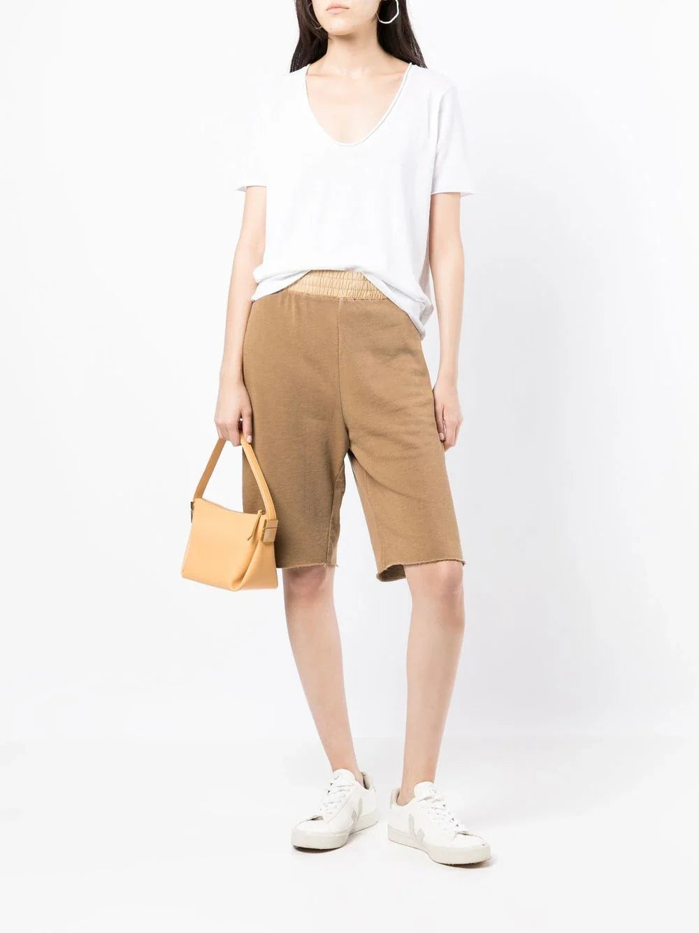 Short De Marche Mi-Long - Pigment Bronze - Femme