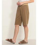 Short De Marche Mi-Long - Pigment Bronze - Femme