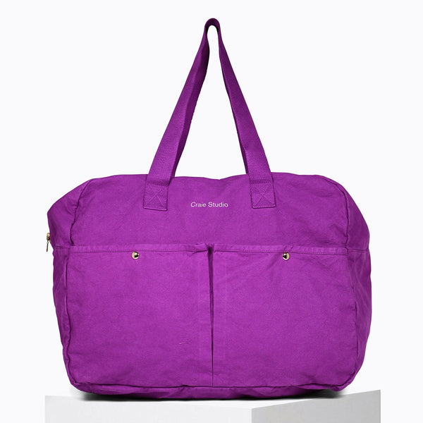 Sac De Voyage Coton Violet