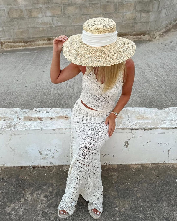 Sandales Woven Stones - Ivory