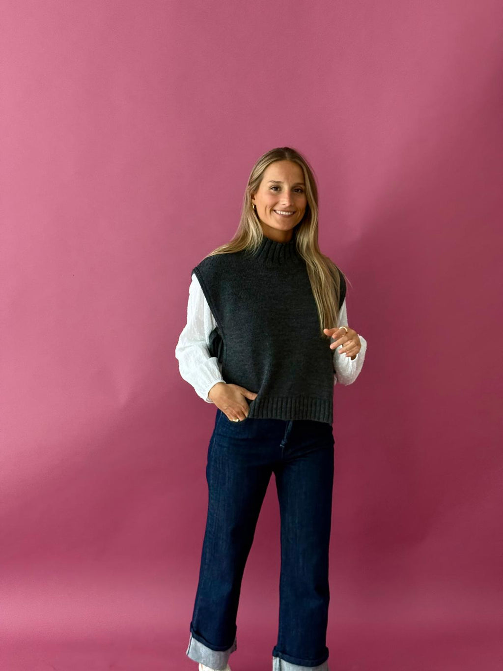 Gilet Julieta Gris