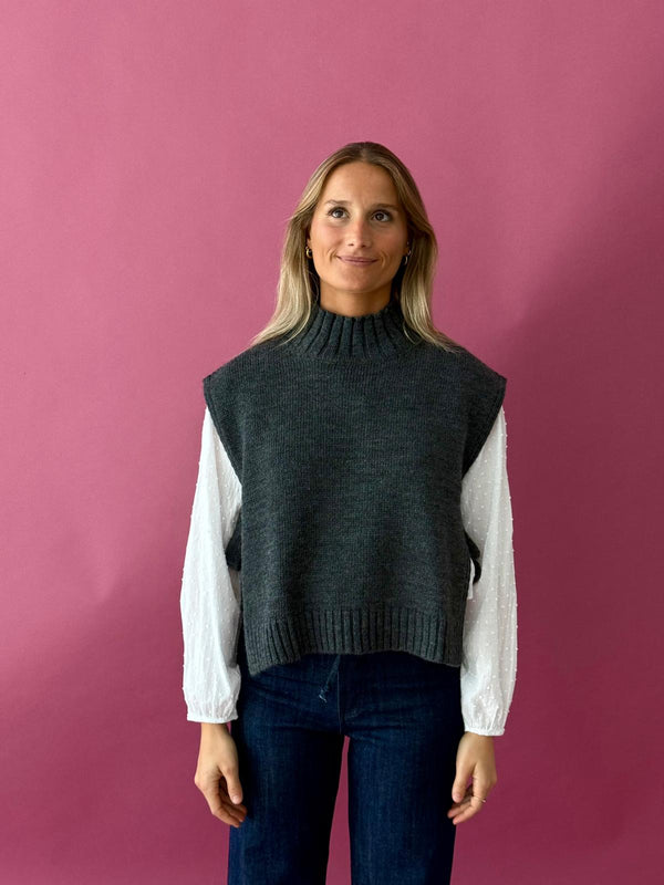 Gilet Julieta Gris