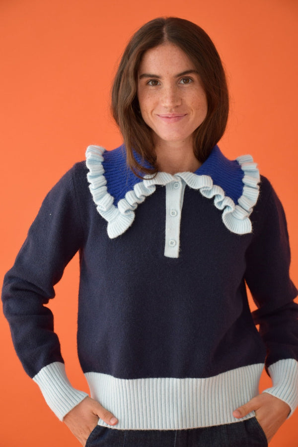 Pull Jersey Sophie Marine