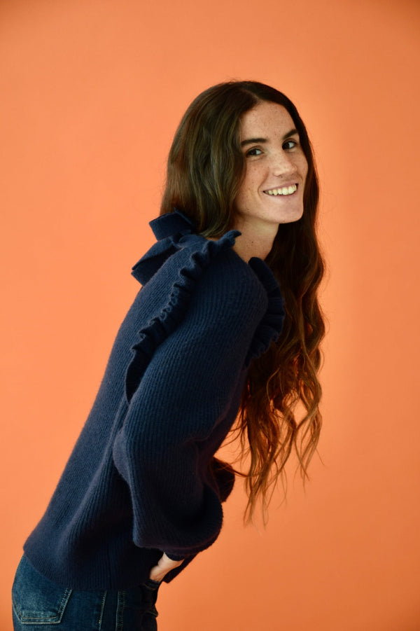 Pull Nora Bleu Marine