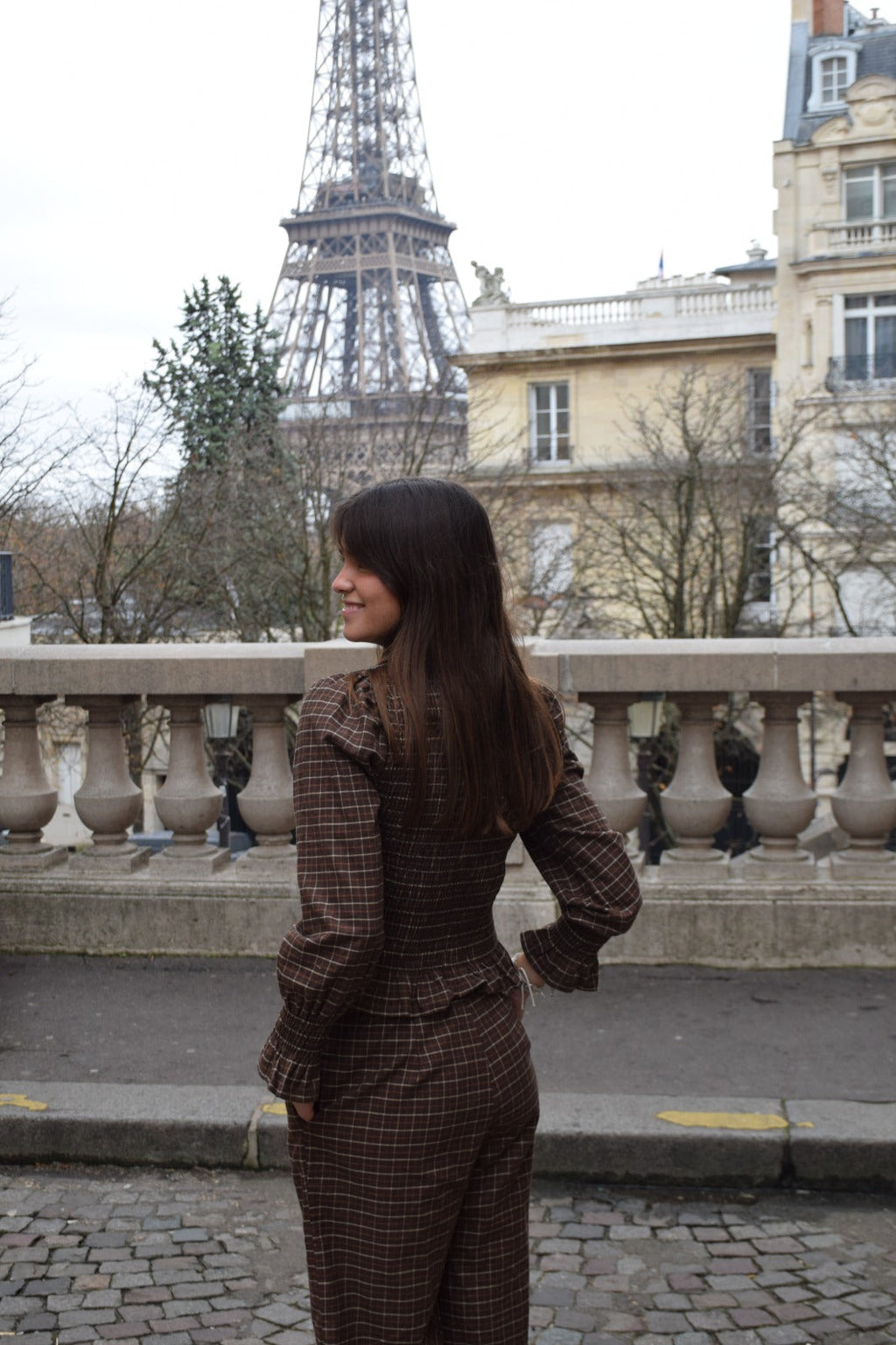 Chemise Chía Alia Marron
