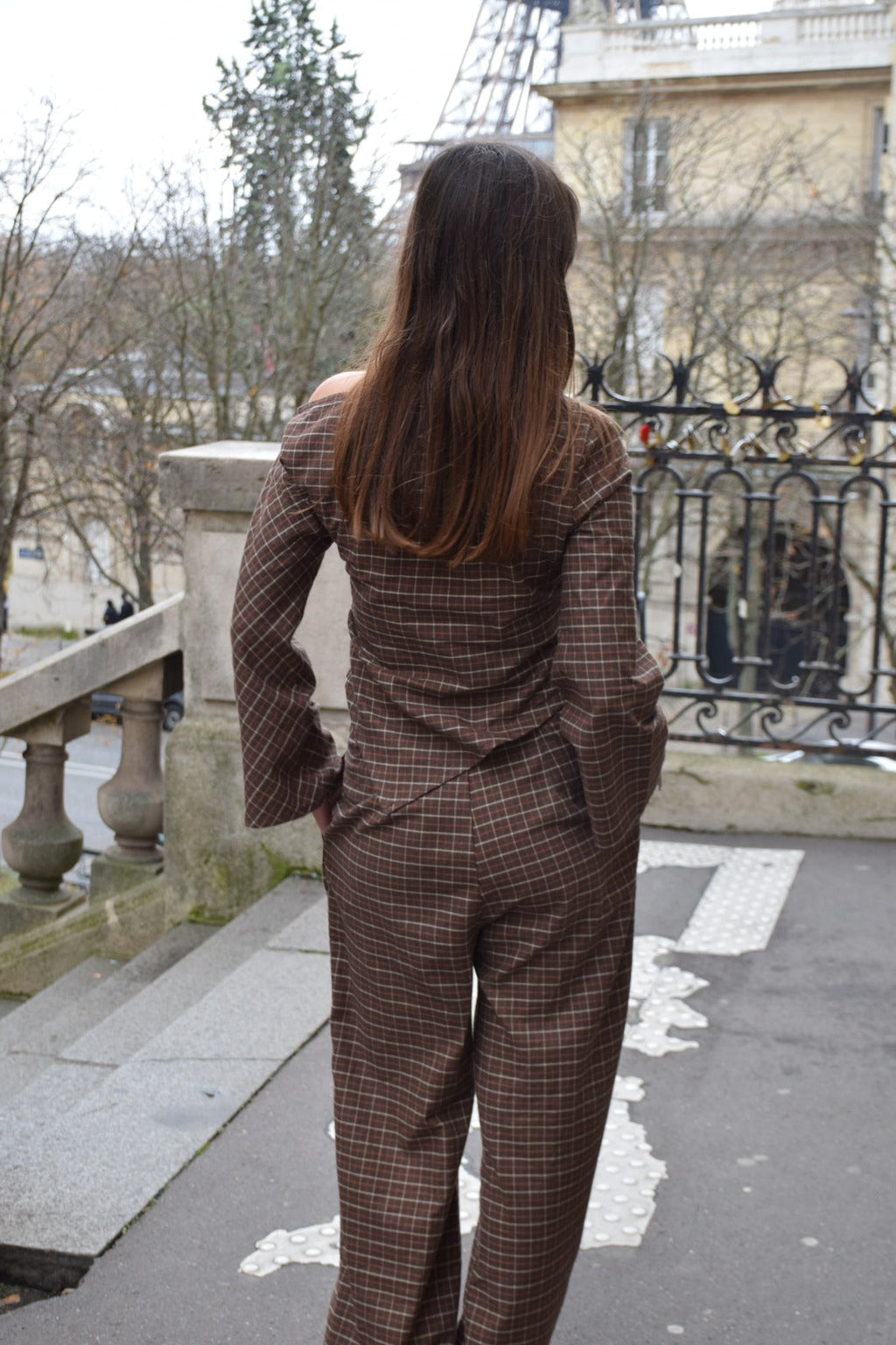 Chemise Top Alia Marron