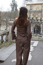 Chemise Top Alia Marron