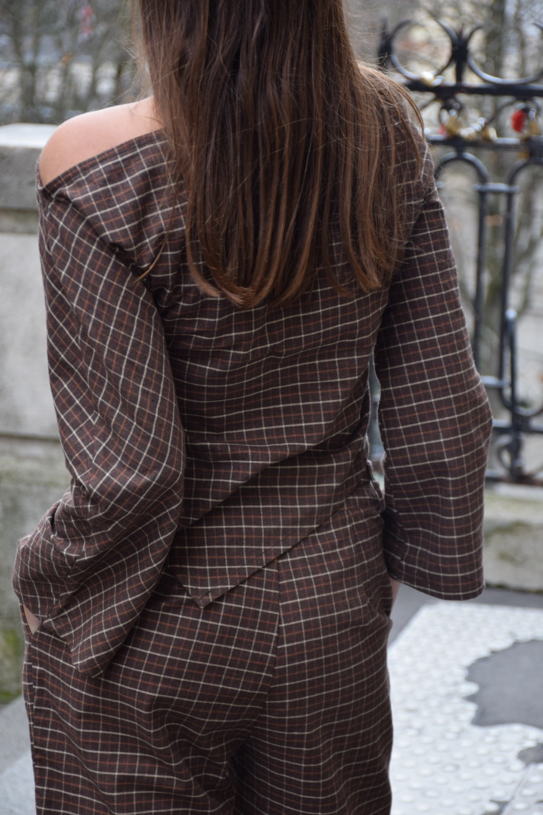 Chemise Top Alia Marron