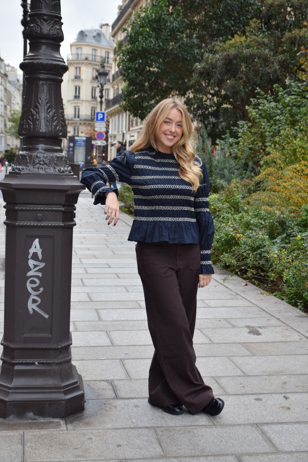 Chemisier Eloise Marine