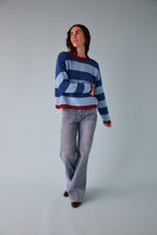 Pull Alexia Rayures Bleu