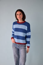 Pull Alexia Rayures Bleu