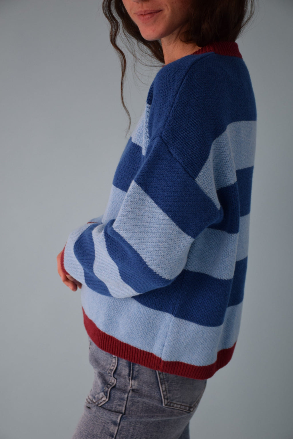 Pull Alexia Rayures Bleu