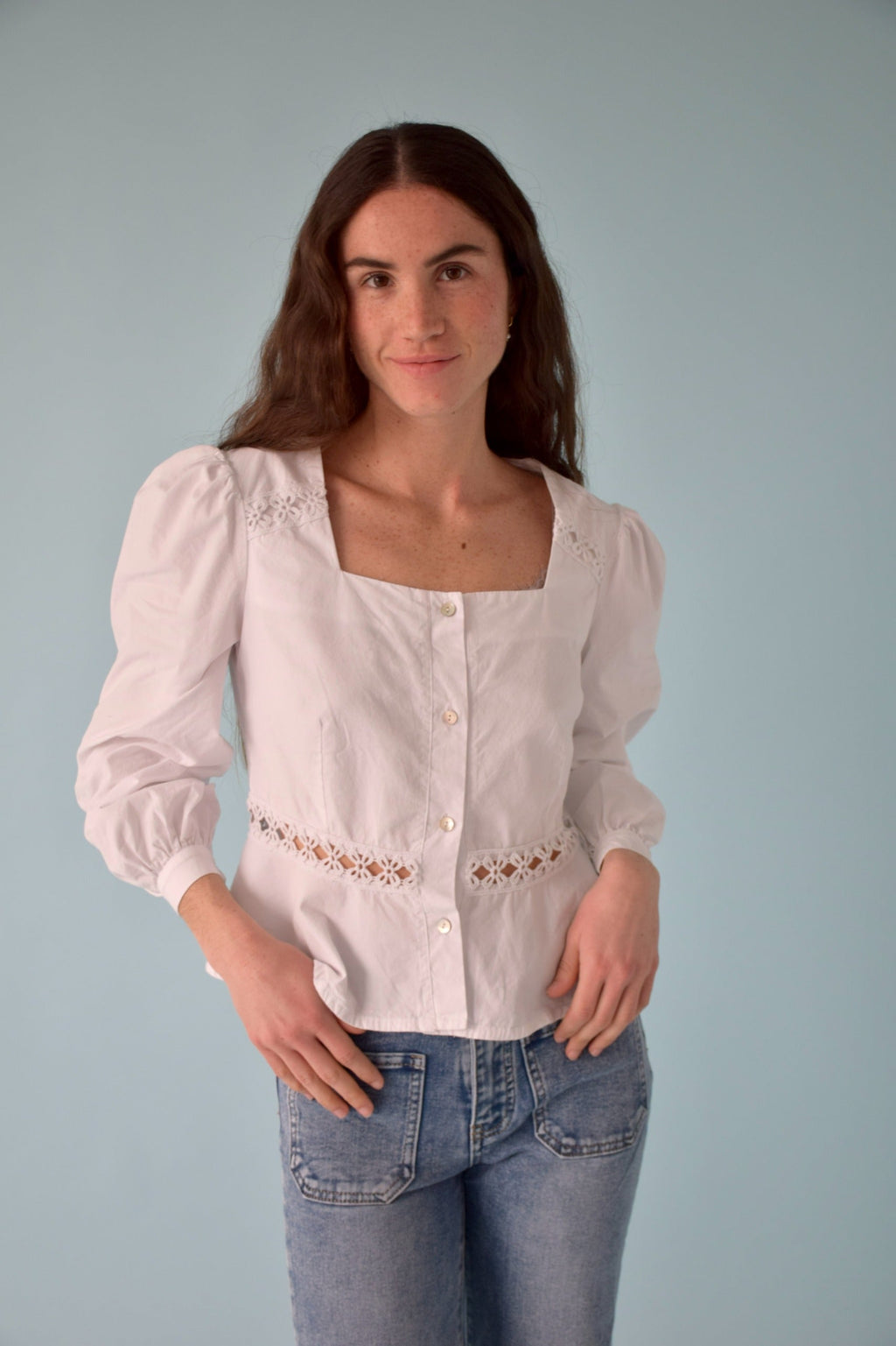 Blouse Roma Blanche