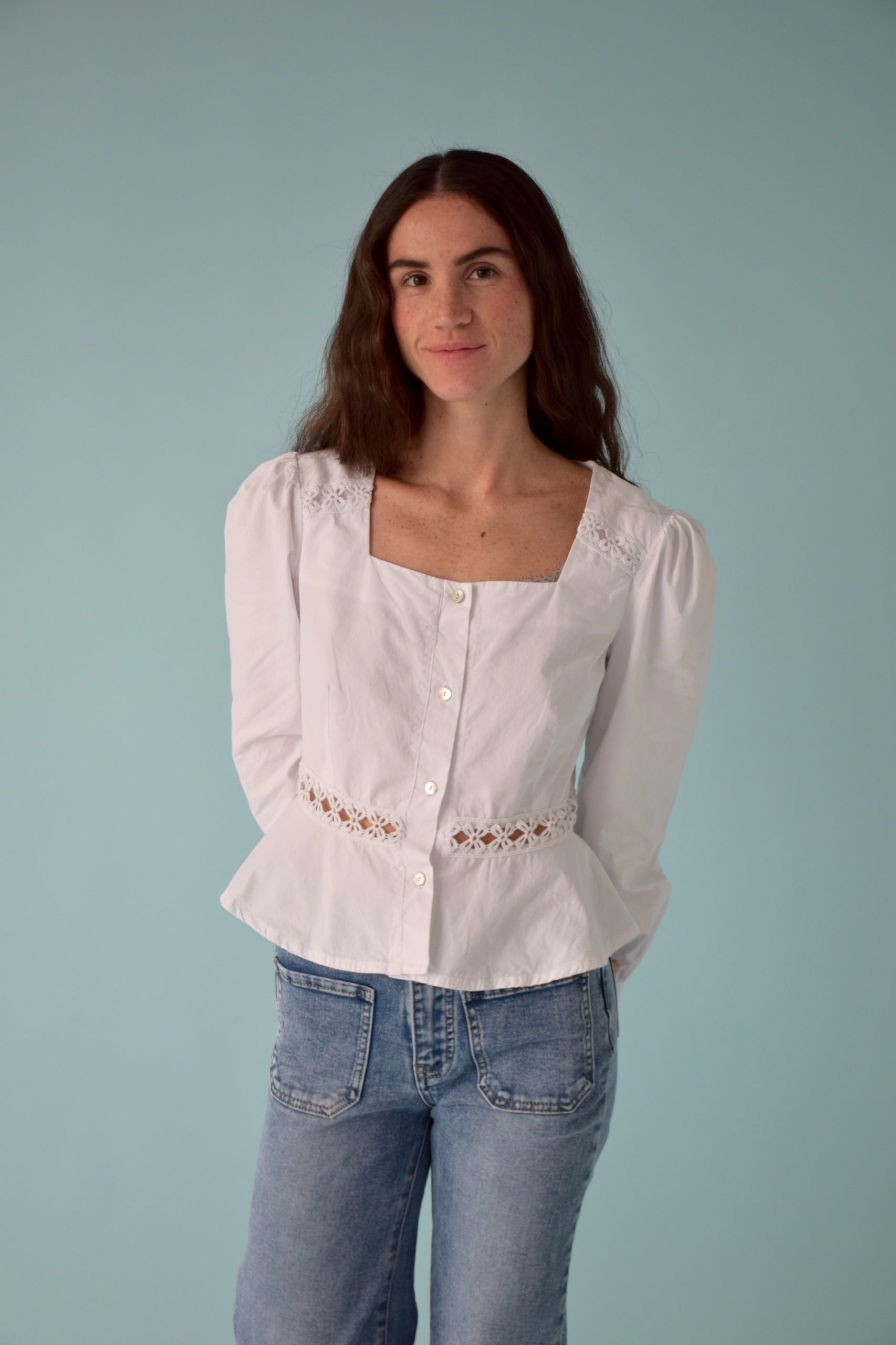Blouse Roma Blanche