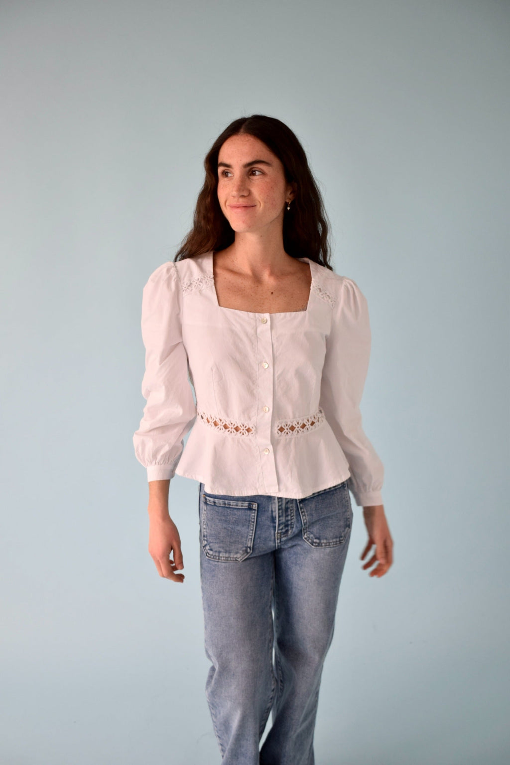 Blouse Roma Blanche