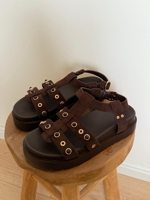 Sandales Brown