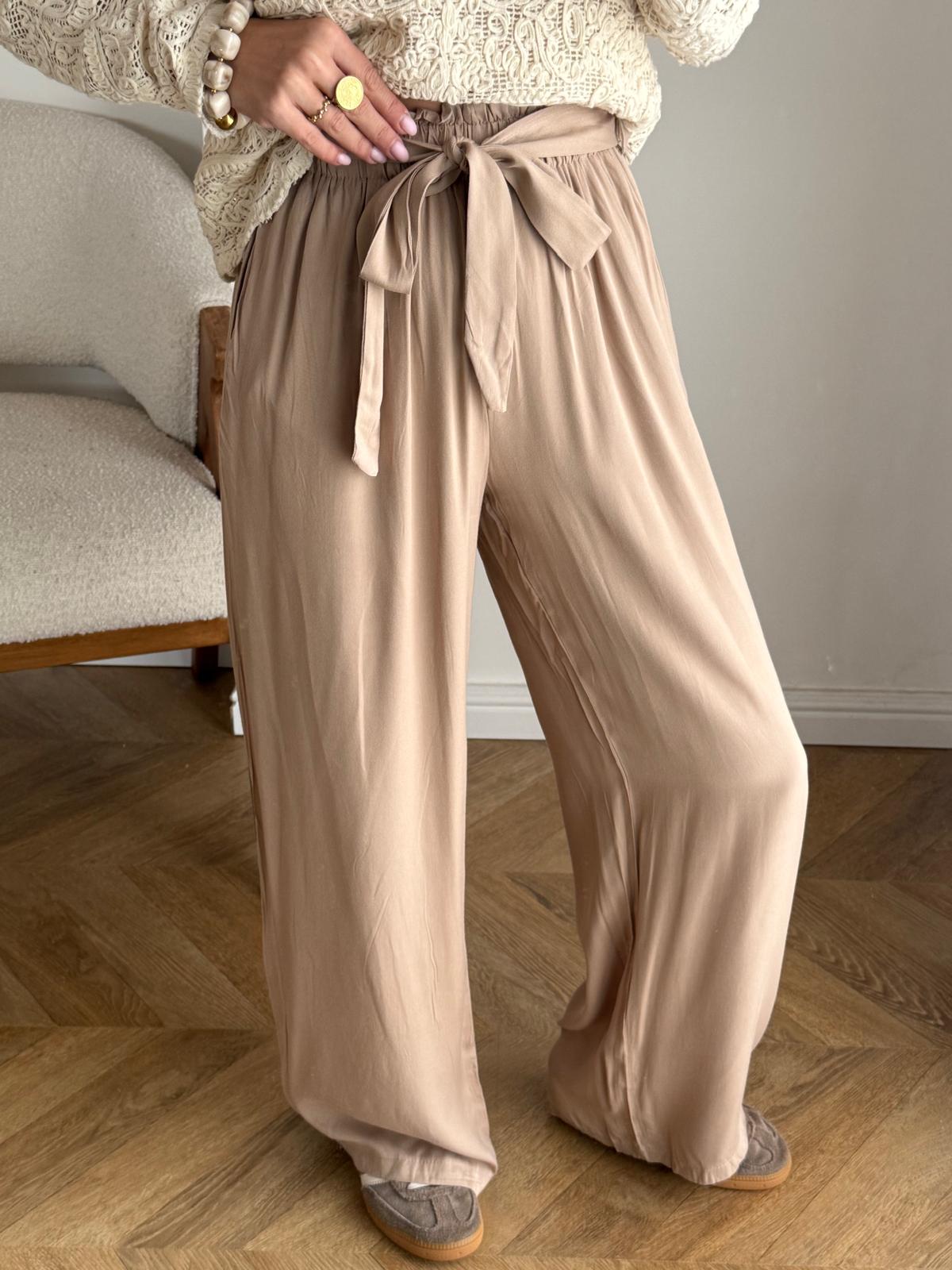 Pantalon Côme Beige