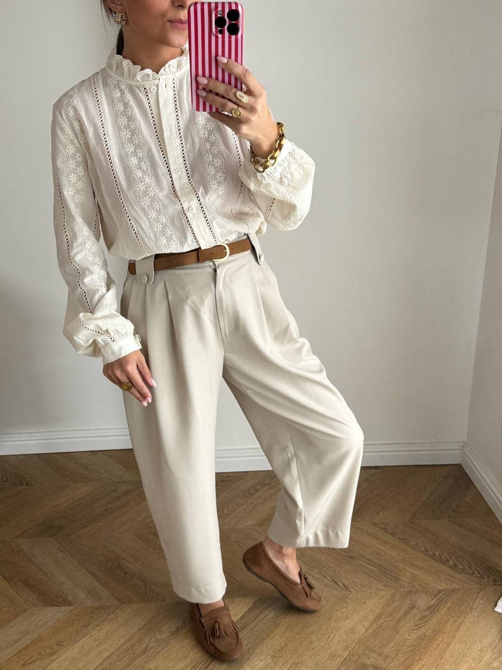 Pantalon Boky Beige