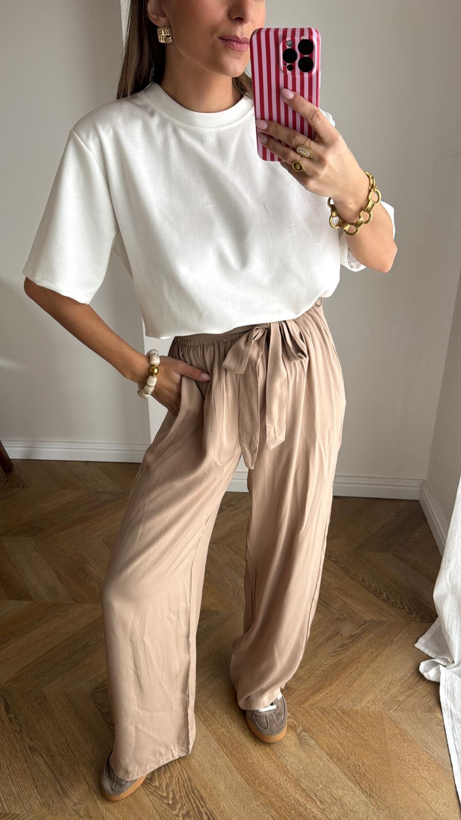 Pantalon Côme Beige