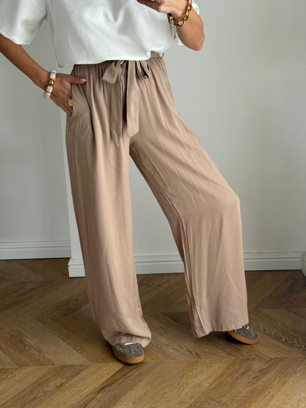 Pantalon Côme Beige