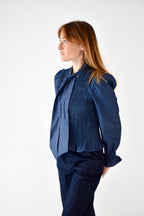 Blouse Chía Nœud Denim