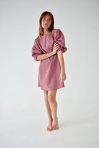 Robe Mirela Bordeaux