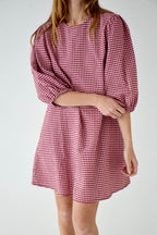 Robe Mirela Bordeaux