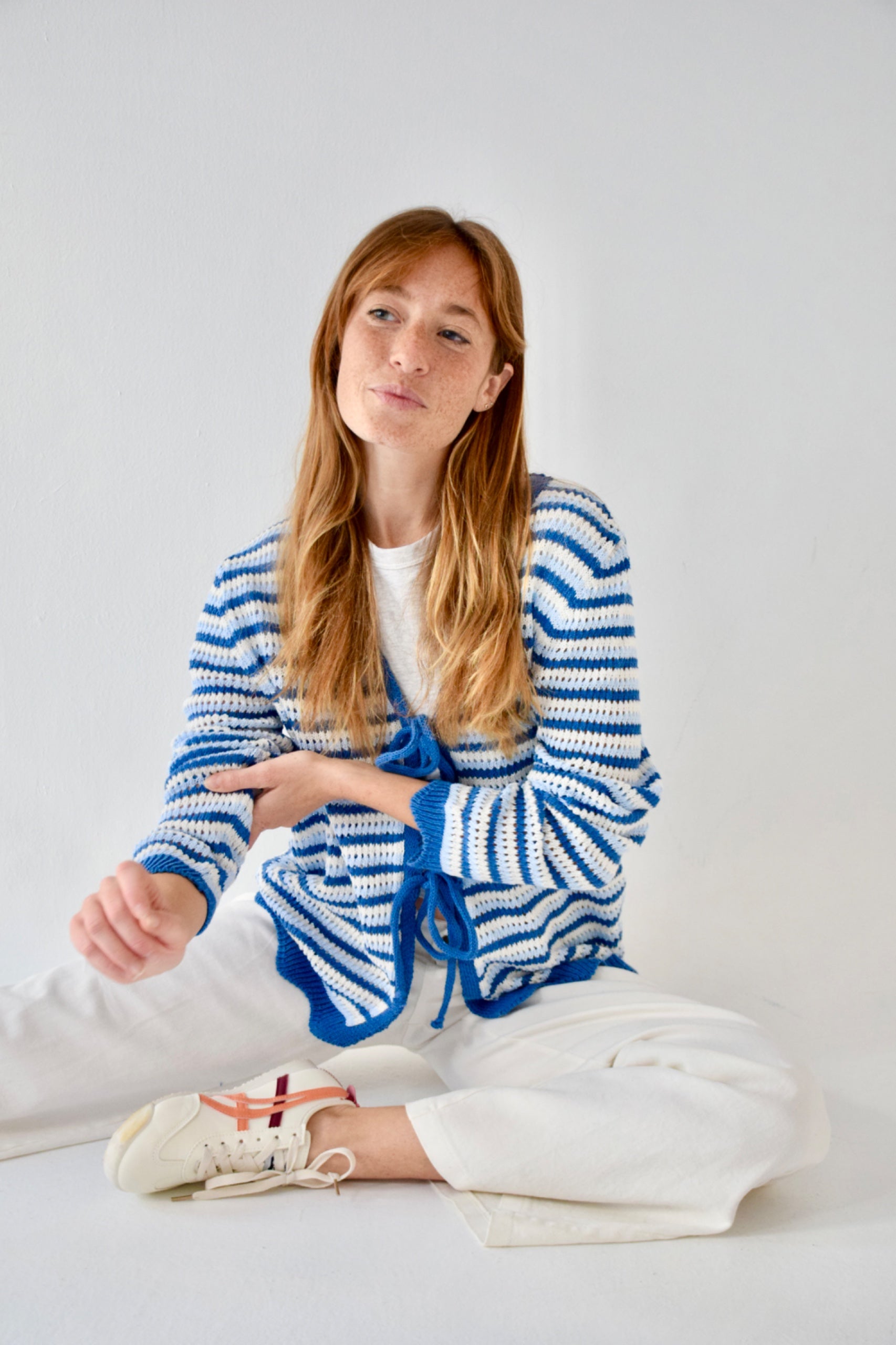 Cardigan Carmina Bleu
