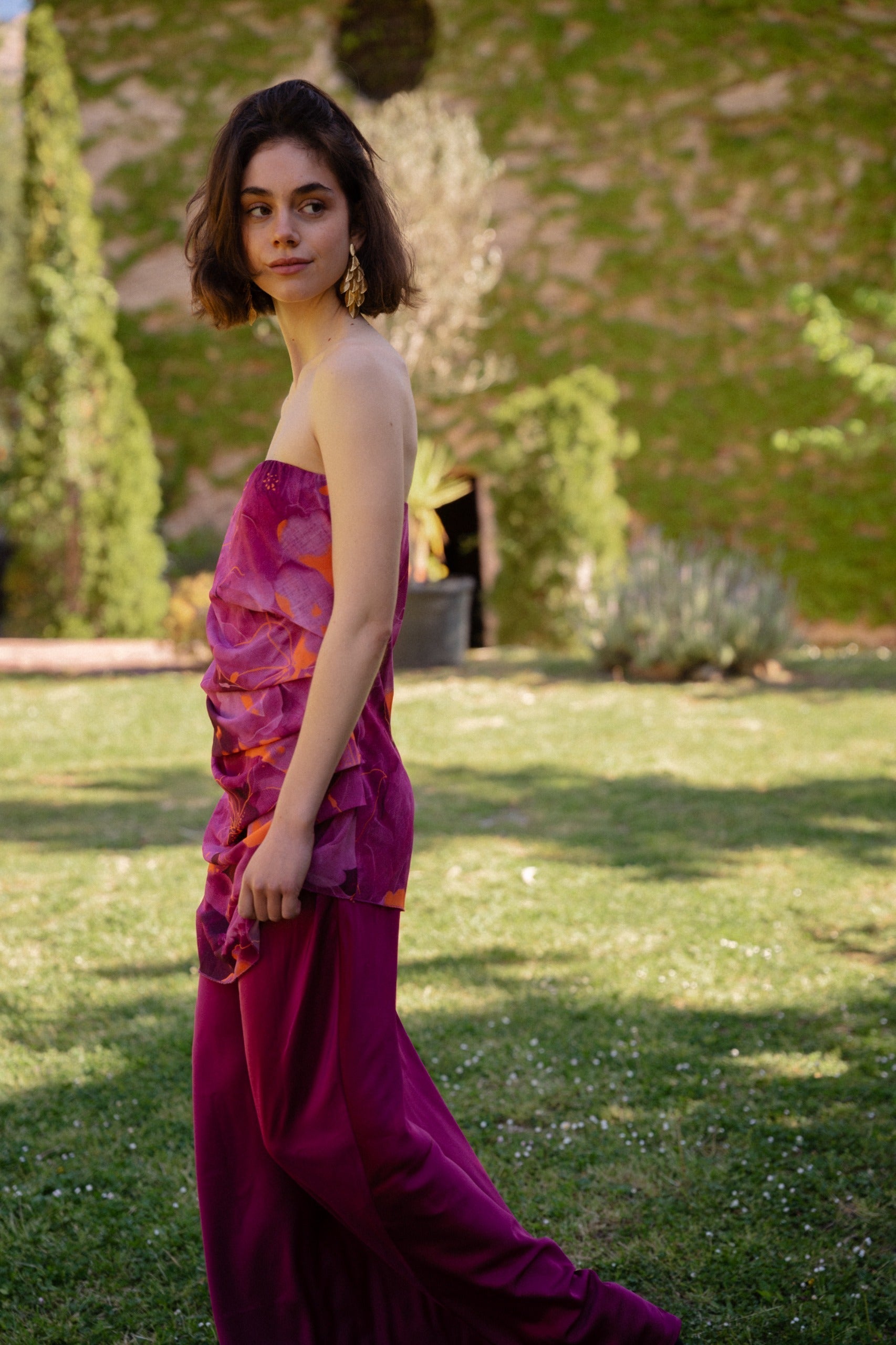 Robe Iris Violet