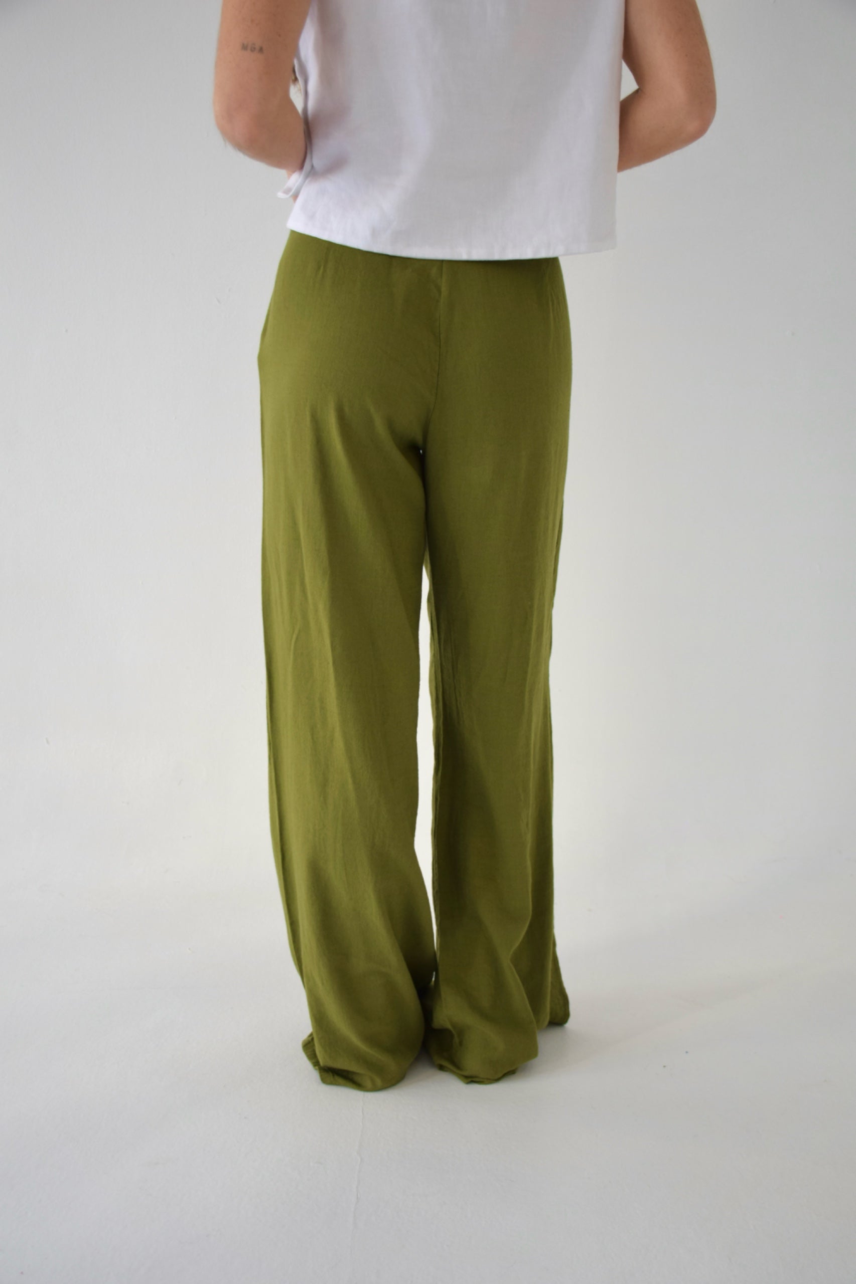 Pantalon Carlota Vert