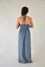 Robe Gina Vichy Marine