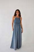 Robe Gina Vichy Marine