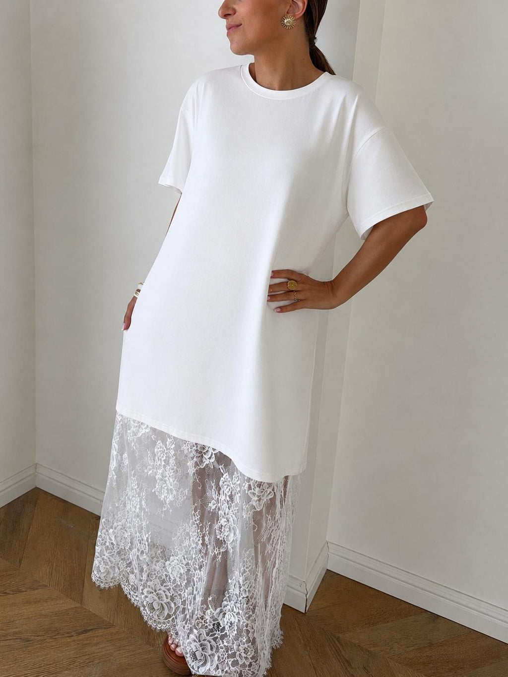 Robe May Blanc