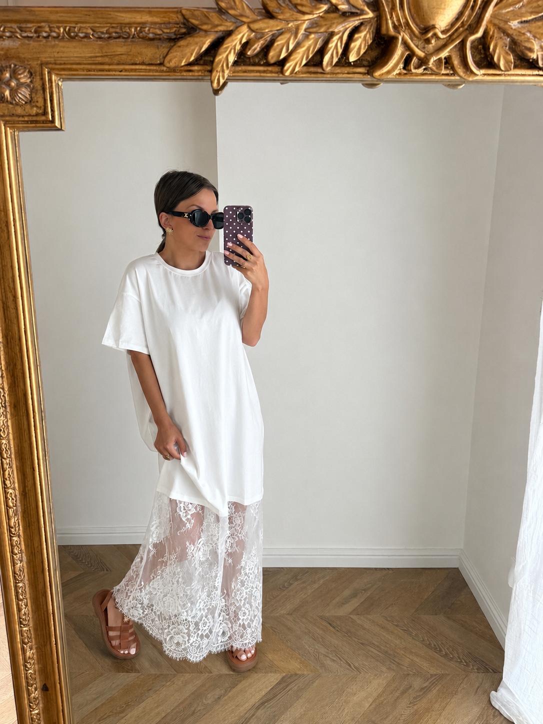 Robe May Blanc