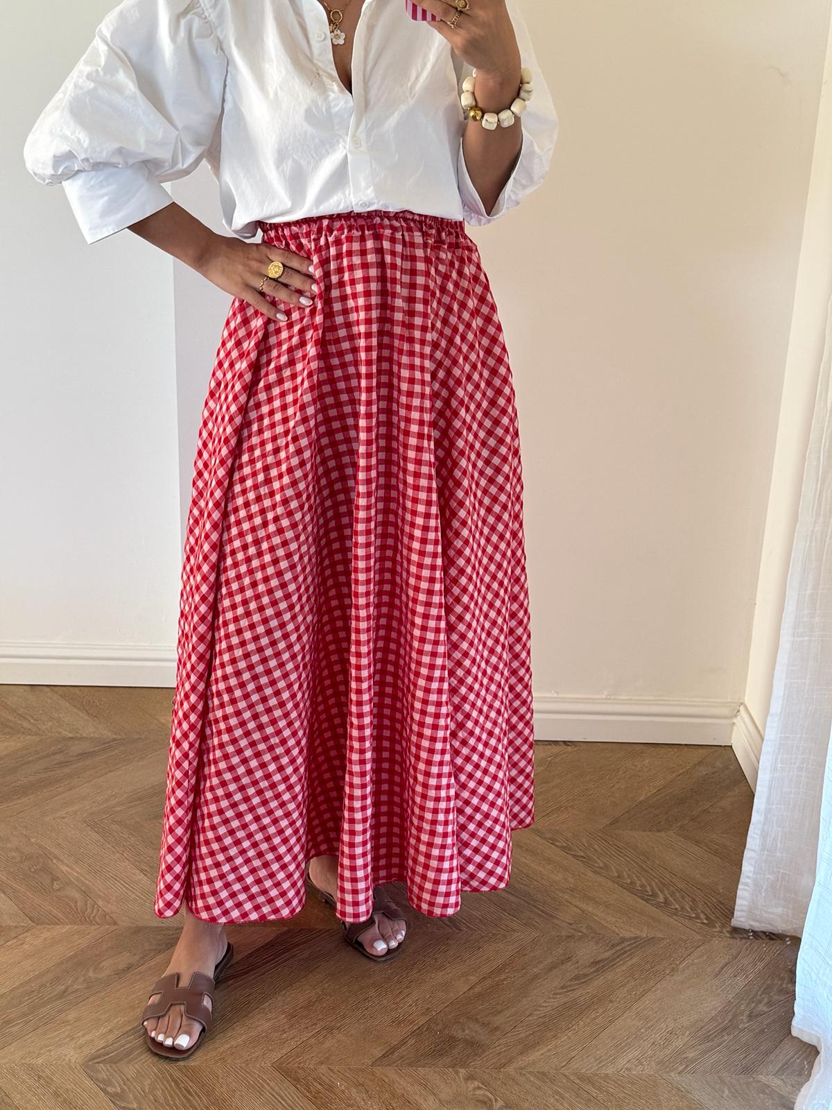 Jupe Cherry Rouge