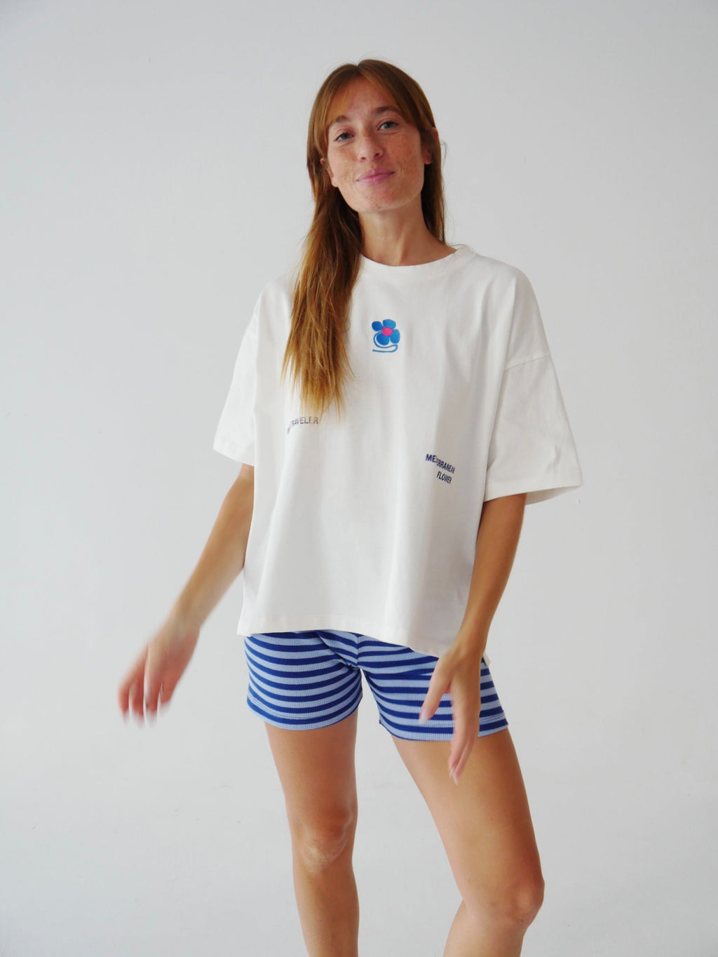 T-Shirt Fleur Méditerranéenne