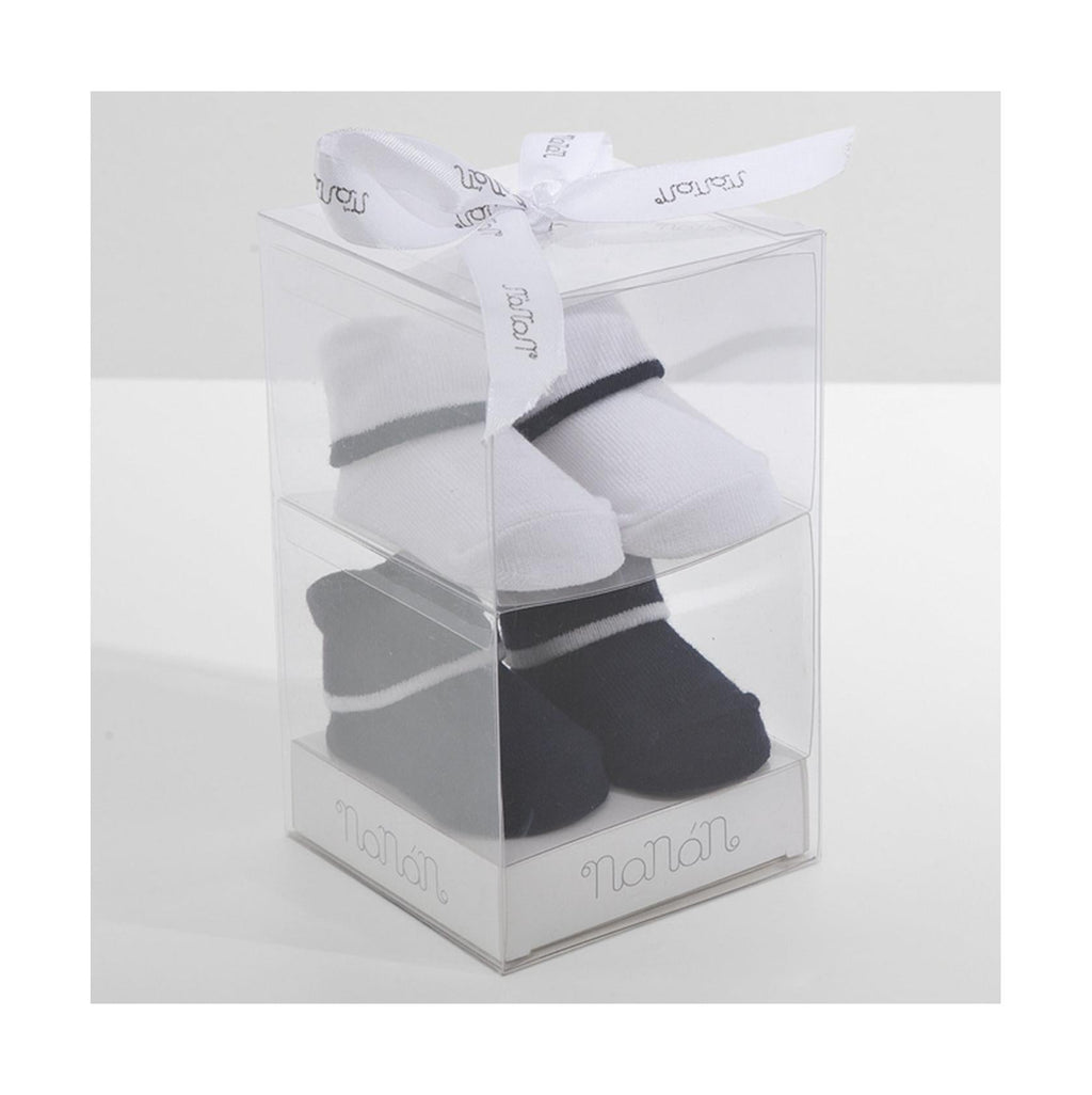 Chaussettes Bleu/Blanc